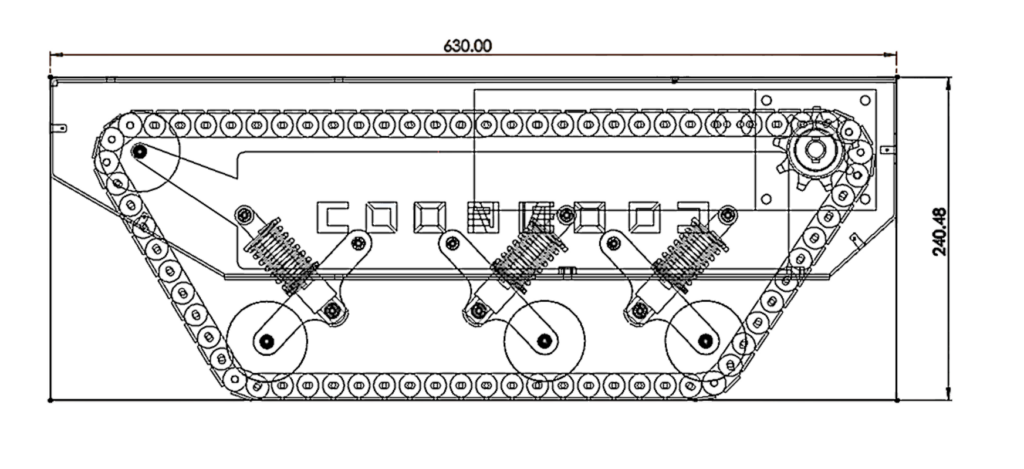 Dimensional specifications of the Bison