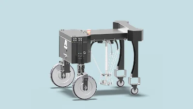 The RoboOX mini is equipped with flower picking capability